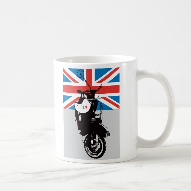 Moto | Retro Vespa Coffee Mug (Right)