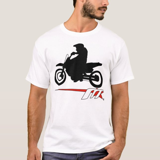 Moto Star Supermoto Backing It In  T-Shirt (Front)
