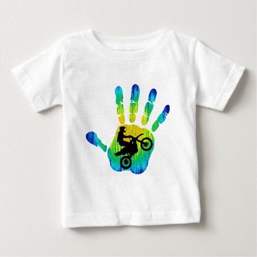 Moto Strong Vibes Baby T_Shirt