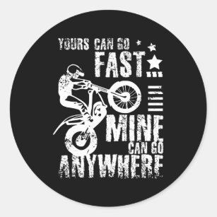 Trial - Moto Trial - Motorcycle Trial' Sticker