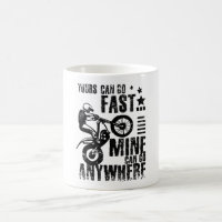 Moto trial bike fast