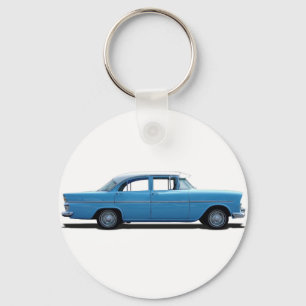 Moto Vintage Blue Holden Keychain