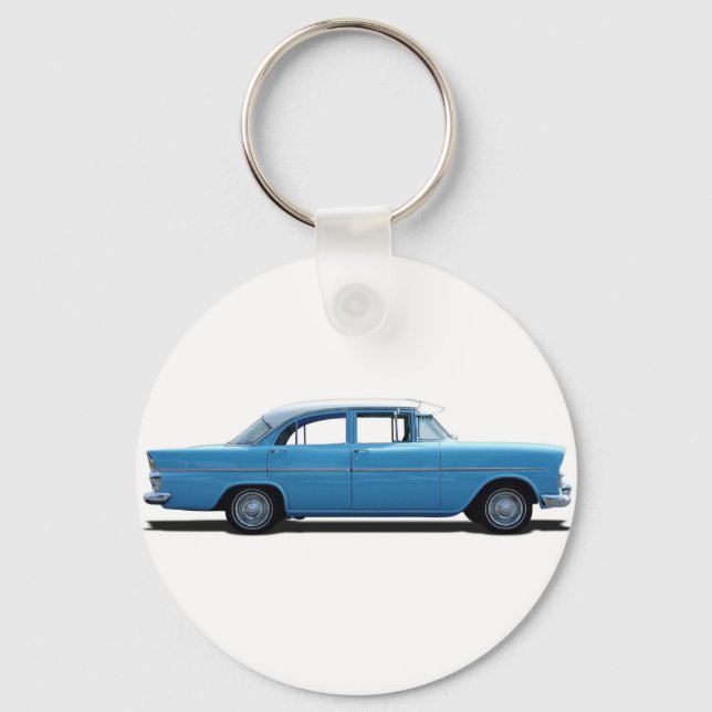 Moto | Vintage Blue Holden Keychain (Front)