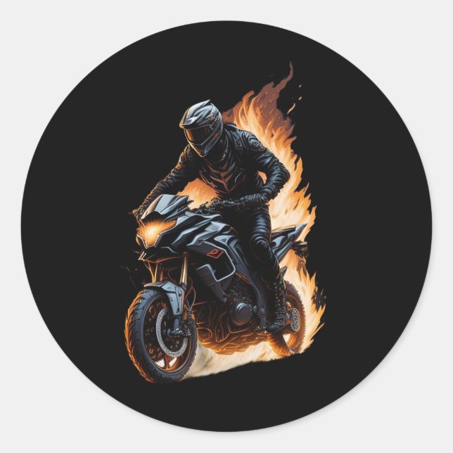 Moto X Classic Round Sticker (Front)