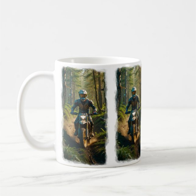 Moto-xing - Motocross Racers   Coffee Mug (Left)