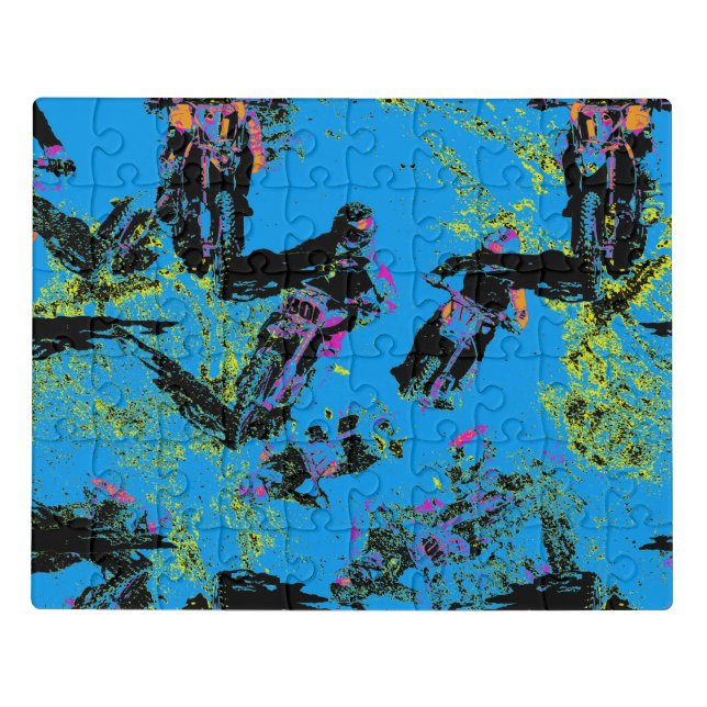 Moto-xing - Motocross Racers  Jigsaw Puzzle (Puzzle Horizontal)