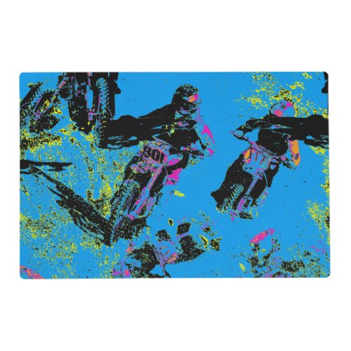 Moto_xing _ Motocross Racers  Placemat