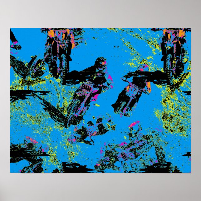Moto-xing - Motocross Racers Poster (Front)