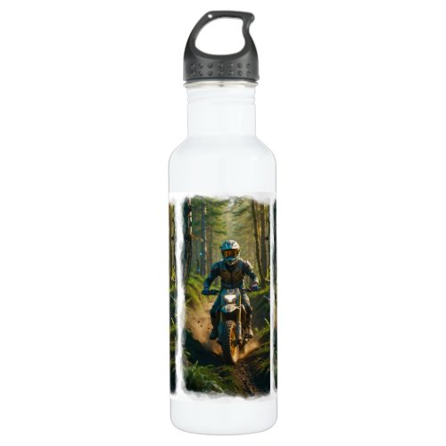 Moto_xing _ Motocross Racers   Stainless Steel Water Bottle