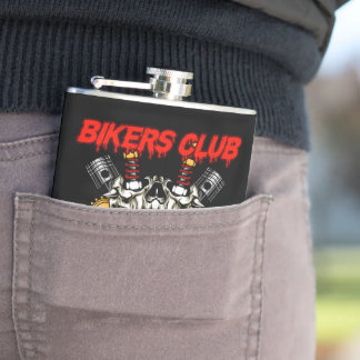 motobike club flask
