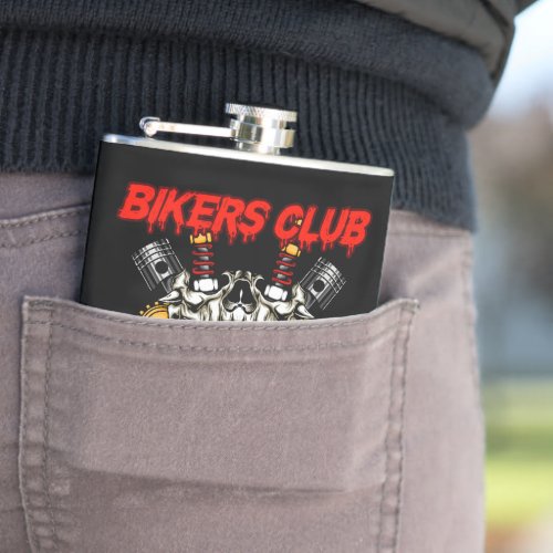 motobike club flask