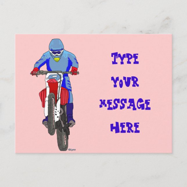 Motocross 100 postcard (Front)