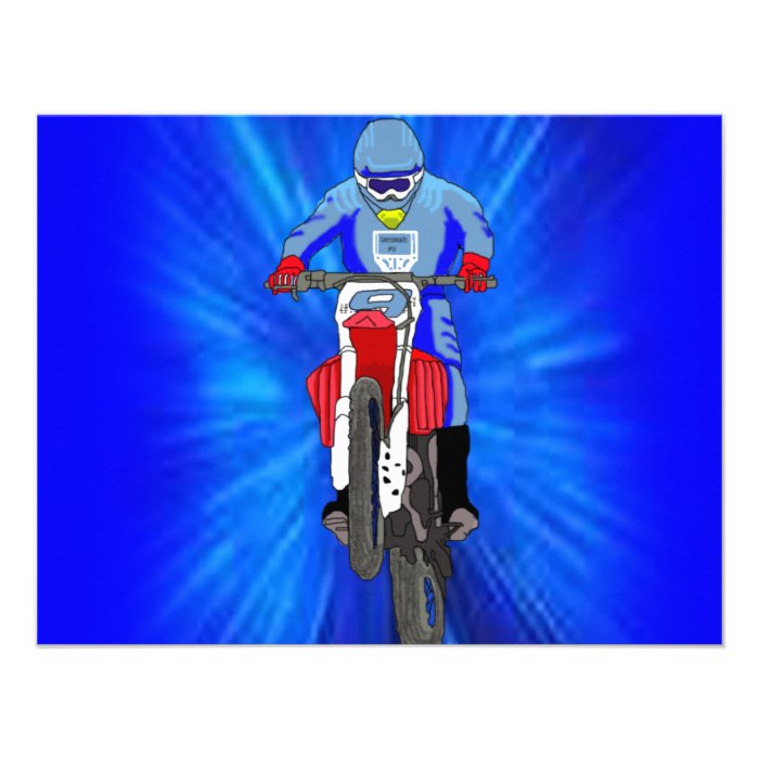 Motocross 102 custom invite