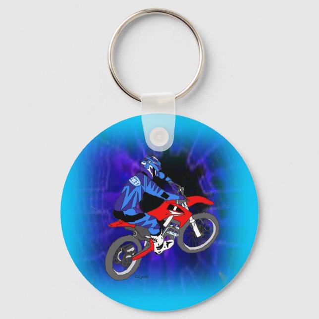 Motocross 203 keychain (Front)