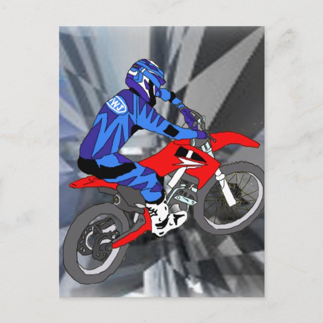 Motocross 204 postcard (Front)