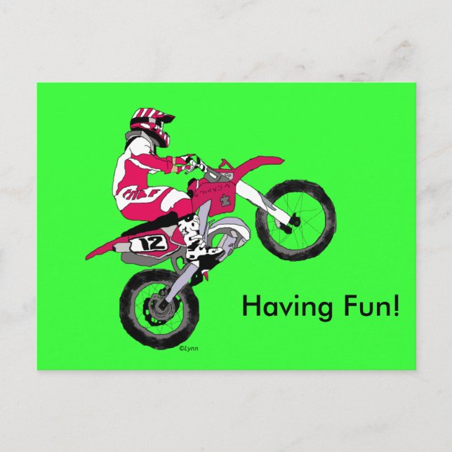 Motocross 300 postcard (Front)