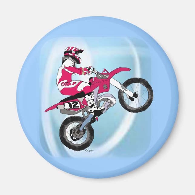 Motocross 305 magnet (Front)