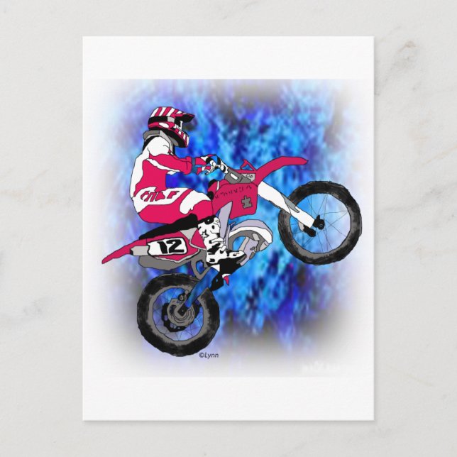 Motocross 306 postcard (Front)