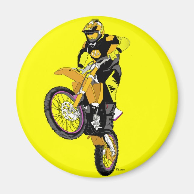 Motocross 400 magnet (Front)