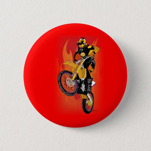 Motocross 403 pinback button (Front)