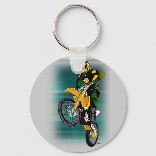 Motocross 408 keychain (Front)