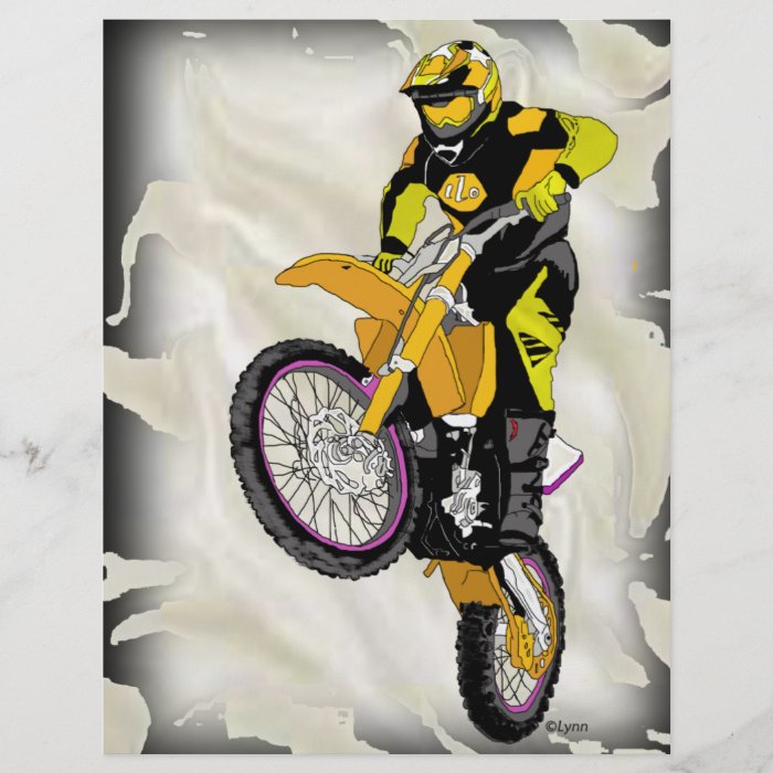 Motocross 409 custom flyer