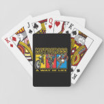 Motocross A Way Of Life Playing Cards at Zazzle