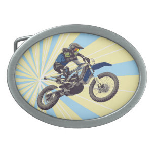 Motocross Belt Buckle