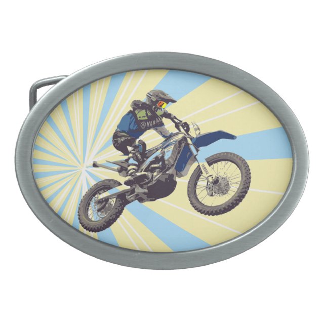 Motocross Belt Buckle (Front)