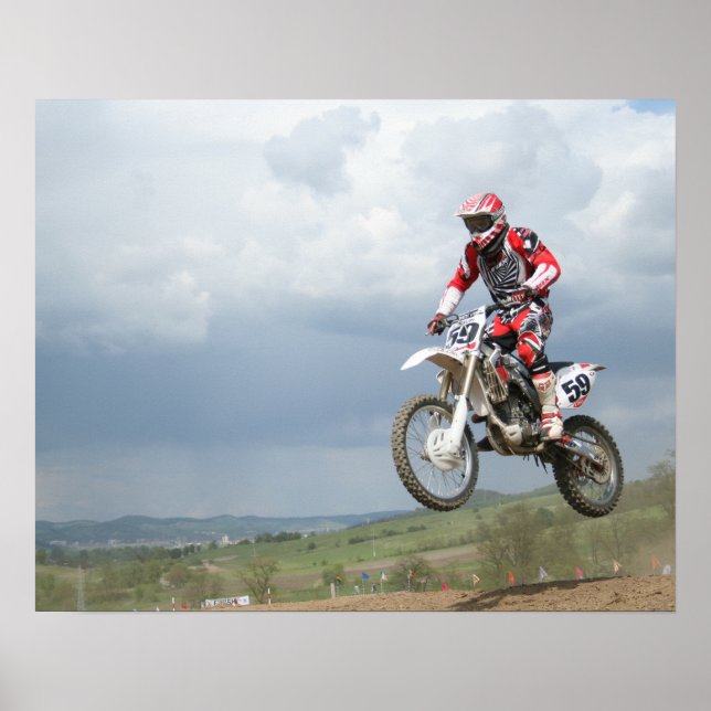 Motocross Bike Poster (Front)