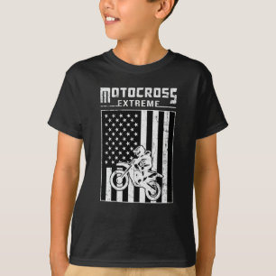 Motocross Biker Dirt Bike Motorcycle Funny Gift T-Shirt