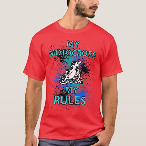 Motocross Biker Freestyle Stunt 1 T_Shirt