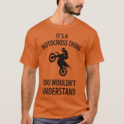 Motocross Biker Freestyle Stunt 6 T_Shirt