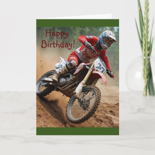 Motocross Birthday