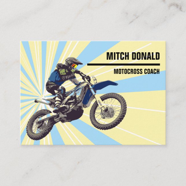 Motocross Business Card (Front)