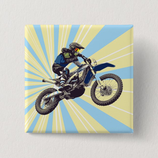 Motocross Button (Front)