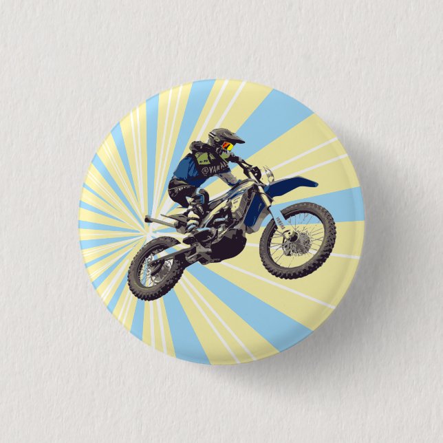 Motocross Button (Front)