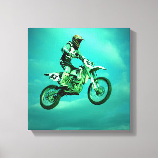 Motocross Canvas Print