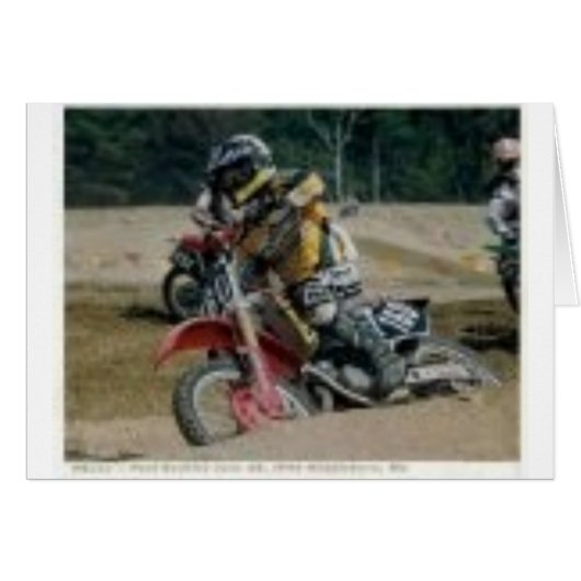 Motocross Cards (Front Horizontal)