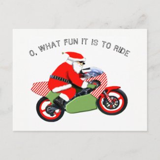 motocross Christmas cards