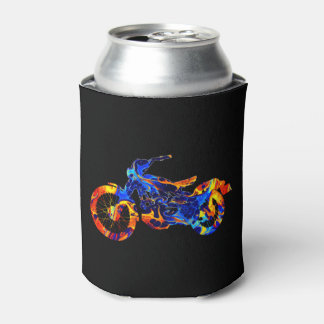 MOTOCROSS COLORFUL MIX NEON STYLE CAN COOLER