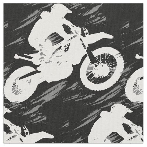 Motocross Competitive Sport Motorcycle Racing Fabric