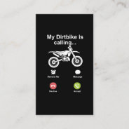 Motocross Dirt Bike Brap Off Road Dirtbike Riders Business Card at Zazzle