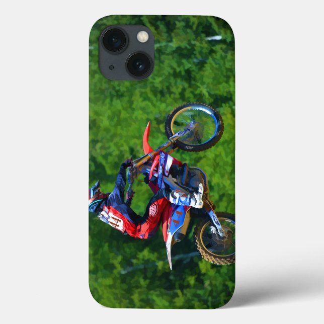 Motocross Dirt-Bike Champion Racer Case-Mate iPhone Case (Back)