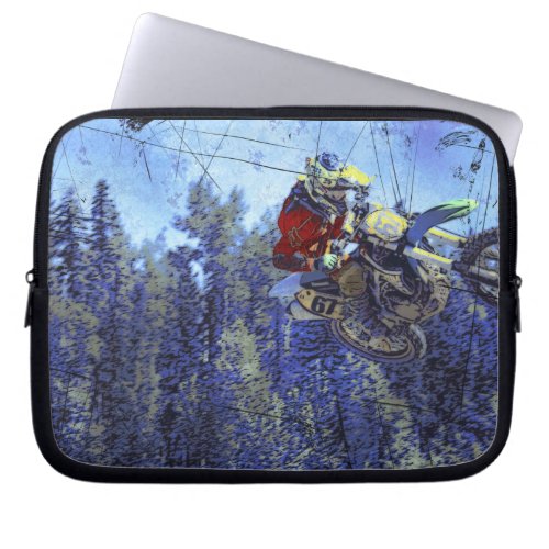 Motocross Dirt_Bike Championship Race Laptop Sleeve