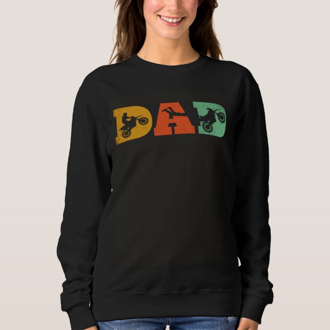 Motocross   Dirt Bike  Dirtbike  Extreme  Trail Sweatshirt (Front)