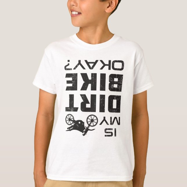 Motocross Dirt Bike Motorcycle Funny Gift Idea T-Shirt (Front)