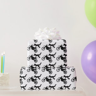 Motocross Dirt Bike Wrapping Paper