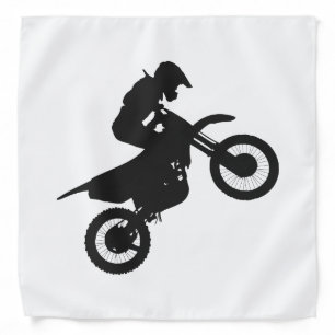 Motocross driver - Choose background color Bandana