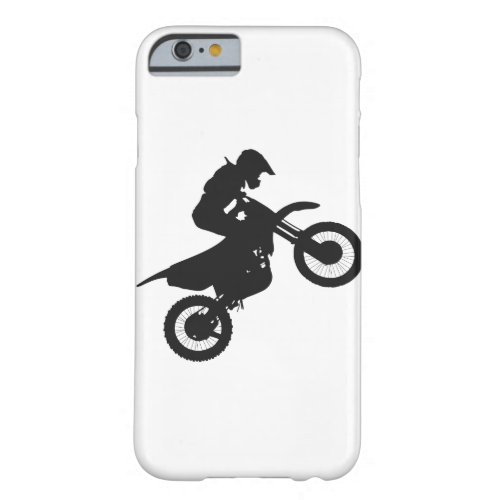Motocross driver _ Choose background color Barely There iPhone 6 Case